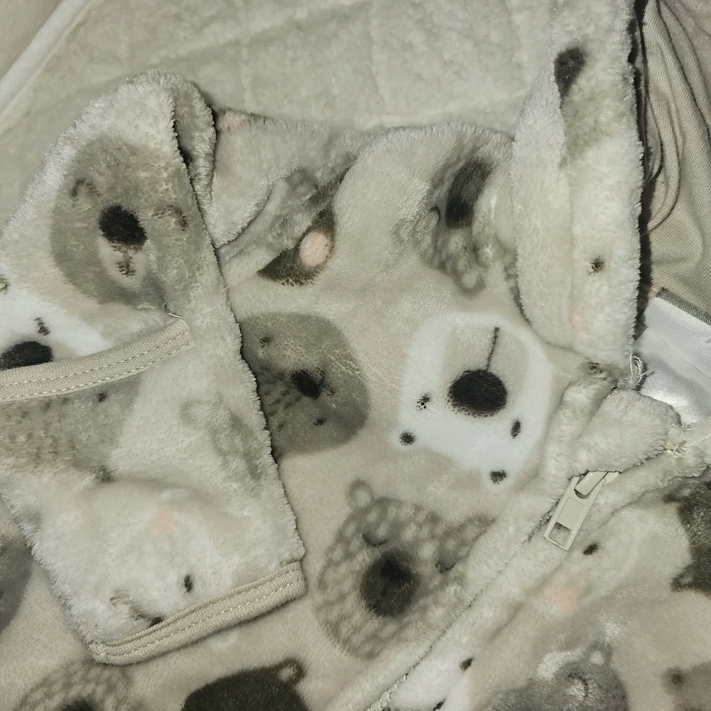 Adorable Animal Print Kids Footie Pajamas